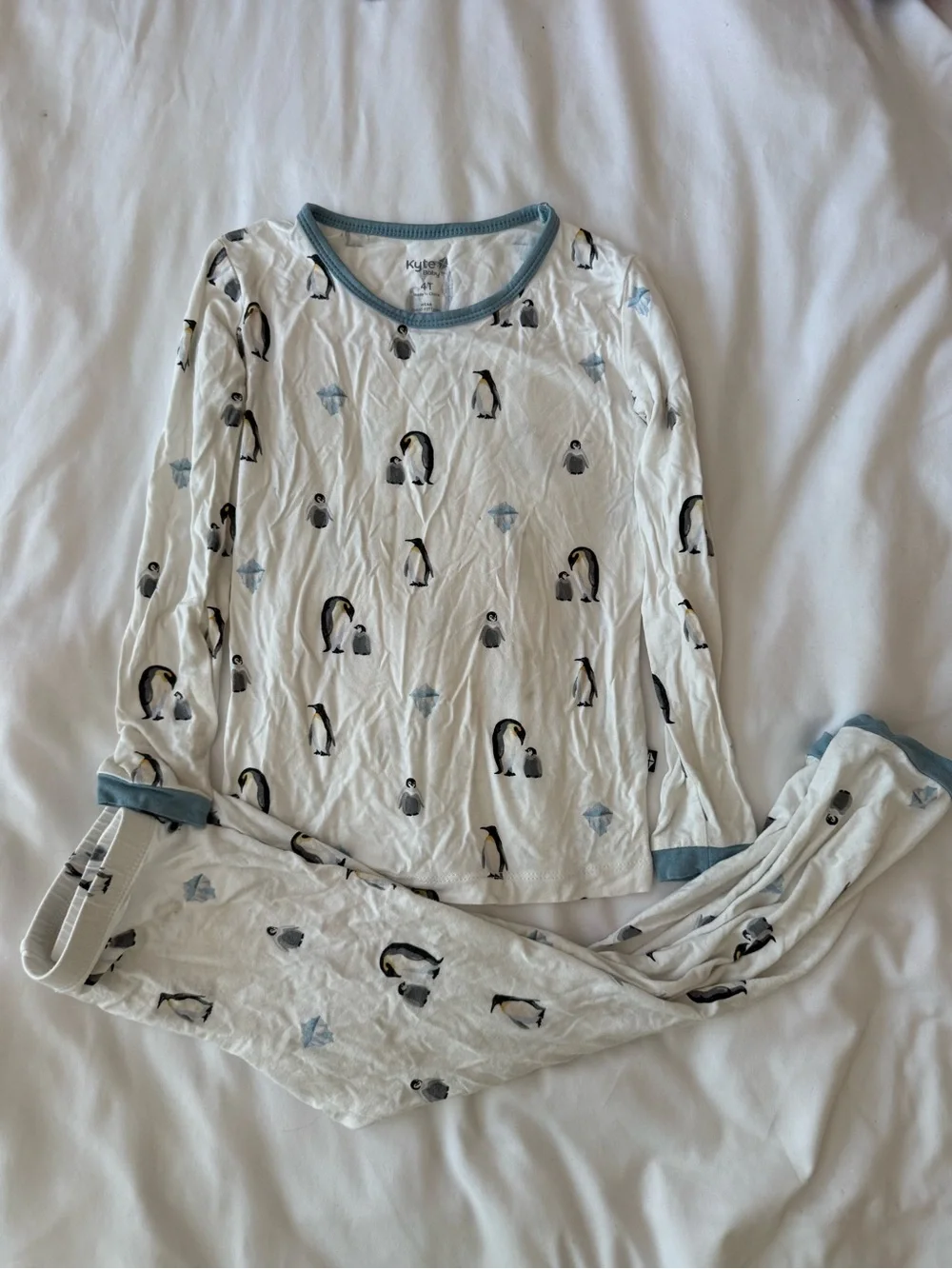 Kyte Baby Long Sleeve Pajamas in Penguin